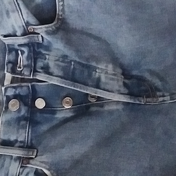 Pacsun Ultra High Rise Slim Destroyed - Picture 7 of 15